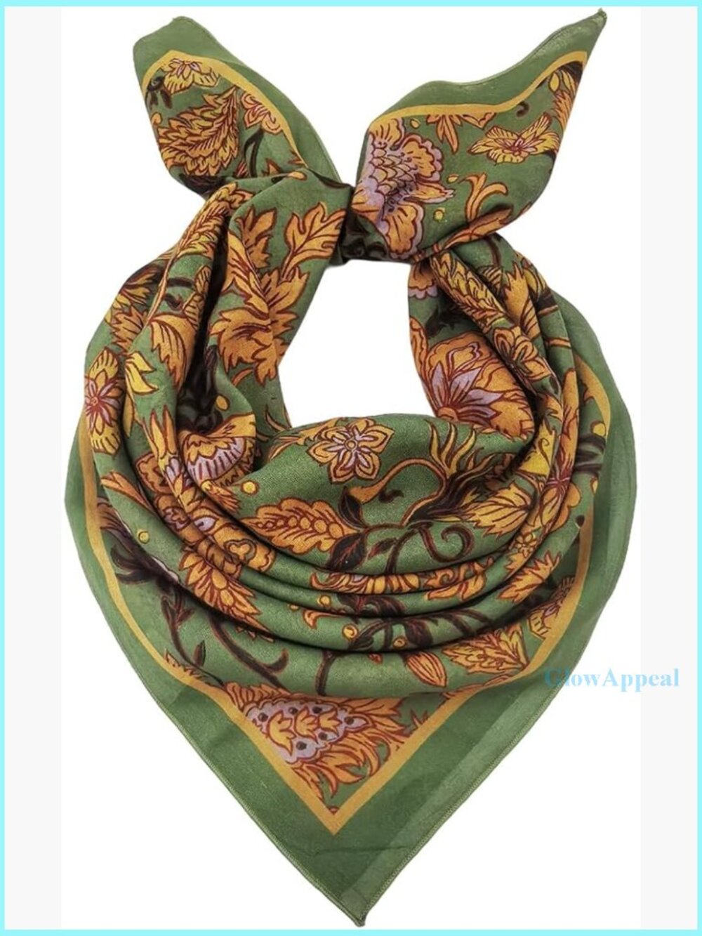 Large 25x25 Inch Cotton Bandana Scarf Head Wrap Multi-Purpose Accessory